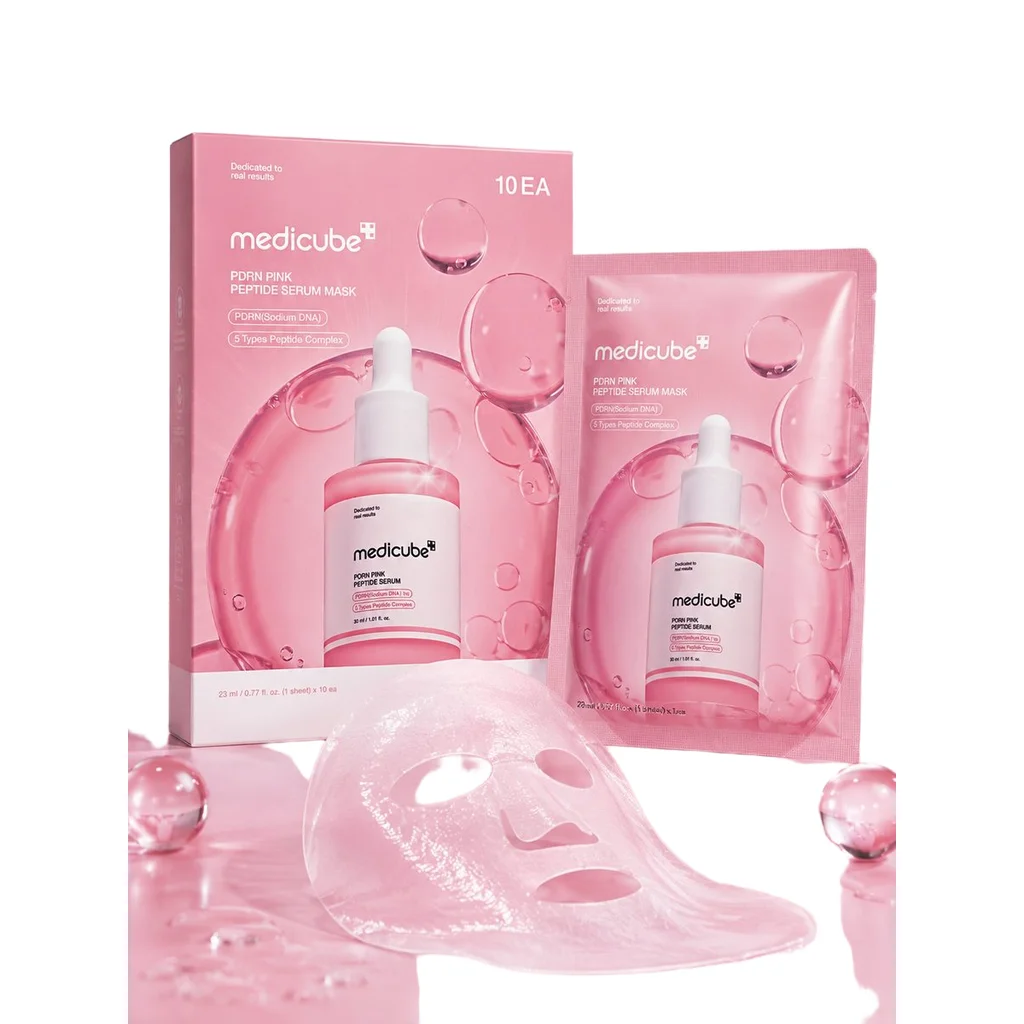 Medicube PDRN Pink Peptide Serum Mask